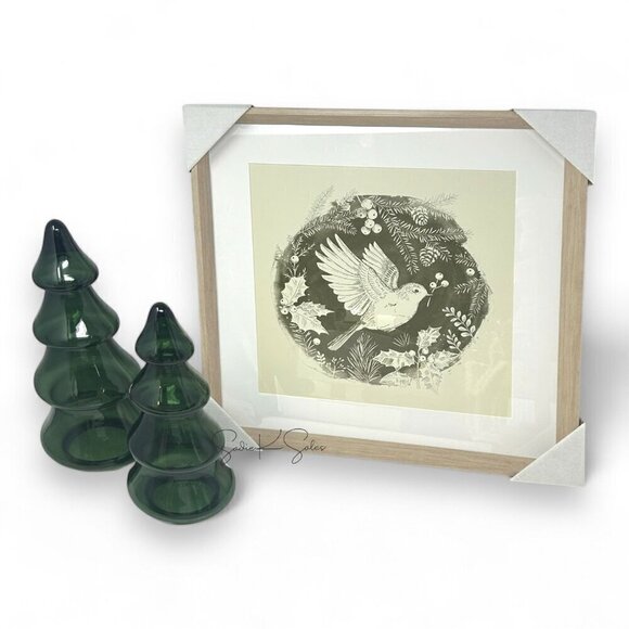 Threshold Studio McGee 16x16 Dove Framed Wall Art Print - Target Christmas 2024 - Picture 5 of 5